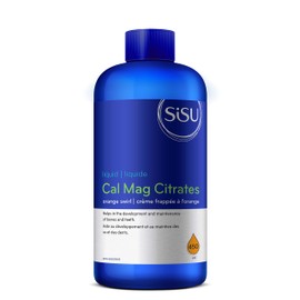 SISU Cal Mag Citrates Liquid with D3, Orange Swirl
