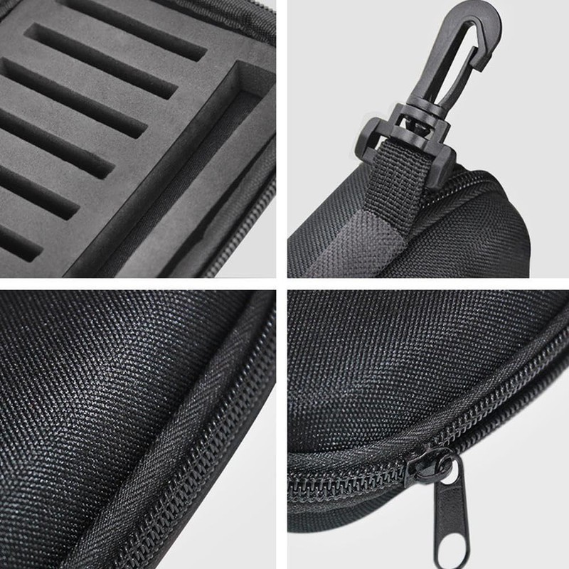 AIMALL 10/16PCS Fishing Lure Spinners Bait Spoon Set with Portable