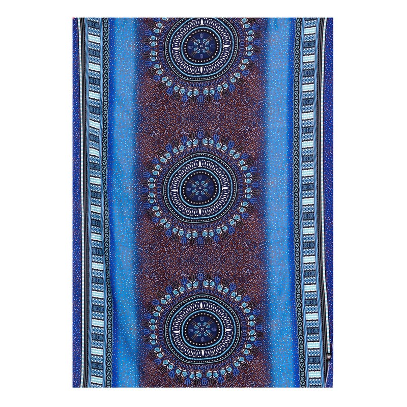 PANASIAM Sarong Maoi 02, 190 x 113 cm, blue tones,