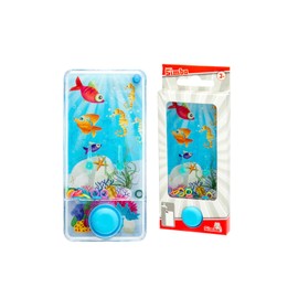 Simba Water Feature - Fill in Water and Push Rings to the Target Travel Game Compact Format 13.5 × 6.5 cm, from 3 Years