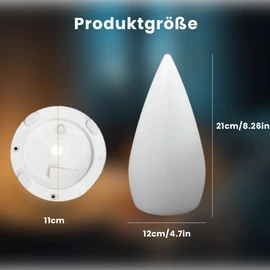 WRQIOO Sauna Lamp, Sauna Lamp Dimmable, Sauna Lamp Wireless with 16 RGB Colours and 4 Modes, Sauna Lamp LED Colour Changing for Sauna Room, Restaurant, Bedroom with Remote Control and Type-C Charging Cable