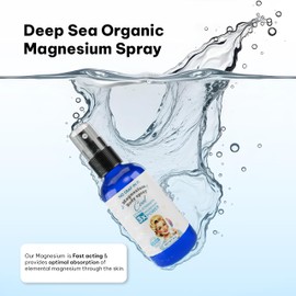 No Crap In It Magnesium Spray, Triple Action!- Your Way to Wellness | Immediate Relief with Our Unique Magnesium Glycinate, Citrate, Chloride Blend Spray (Cool)