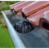 Hsthe Sea Plastic Gutter Guards Downpipe Adjustable Black Filters -