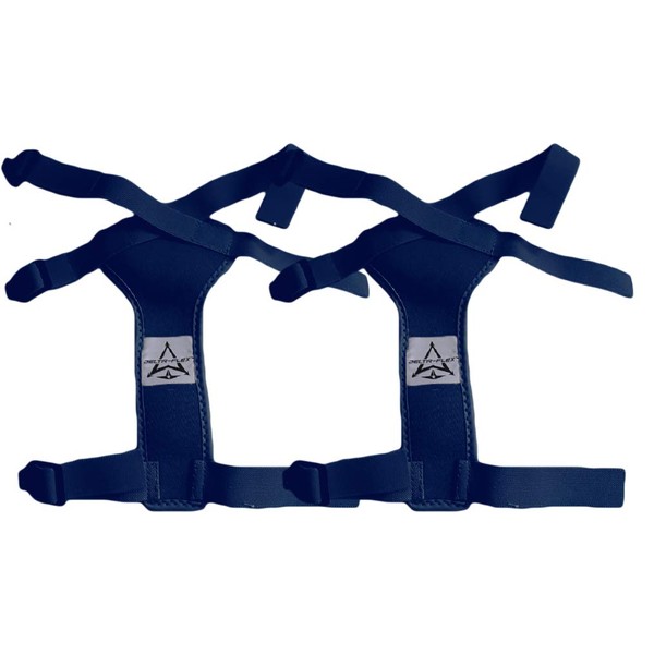 All-Star Replacement DeltaFlex Harness for Youth Axis Leg Guards. (Navy)
