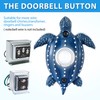 Dreyoo Doorbell Push Button, LED Lighted up Heavy Duty Wall