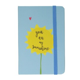 Stands Out, Supplying Outstanding Gifts You are My Sunshine A6 Hardback Ruled Notebook