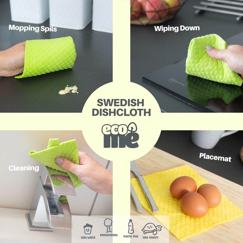 Dish Brushes For Washing Up Bundle | Swedish Dishcloth |