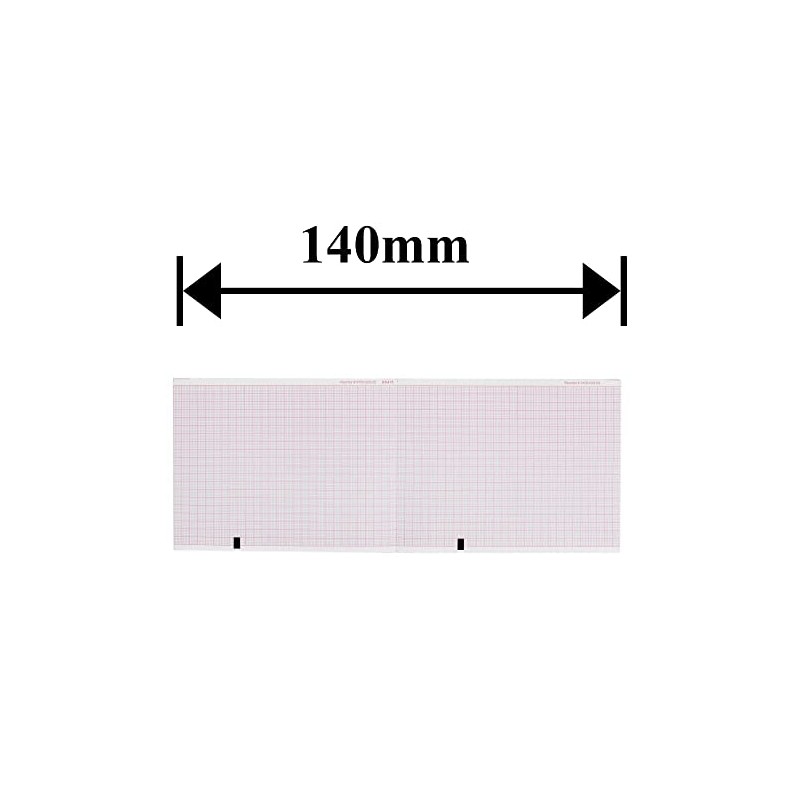 Mortara ELI 150 EKG Machine Paper - 108mm X 140mm