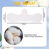 Katyjun Pack of 4 Bra Inserts Cotton Sweating, Reusable Anti-Sag