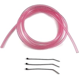 6'ft x 1/8'' (3.2mm) ID x 1/4'' OD Polyurethane Fuel Carburetor Vent Hose Line Mx ATV Dirtbike Carb (Clear Pink)