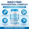 NAD+ TMG, Resveratrol -120 Capsules, 60 Day Supply, Cellular Energy