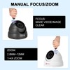 Anpviz 5MP Analog CCTV Camera, HD 4-in-1(TVI/AHD/CVI/CVBS), 4X Manual Focus/Zoom