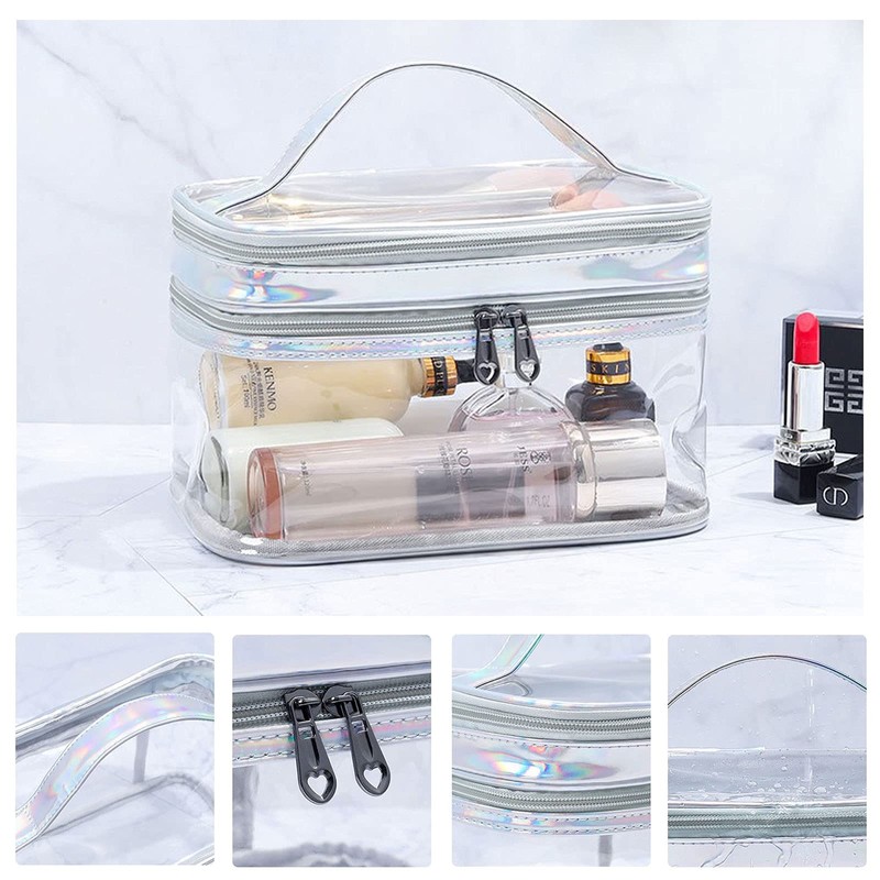 FIYUK Toiletry Bag Cosmetic Bag Makeup Bags Travel Cosmetic Bag