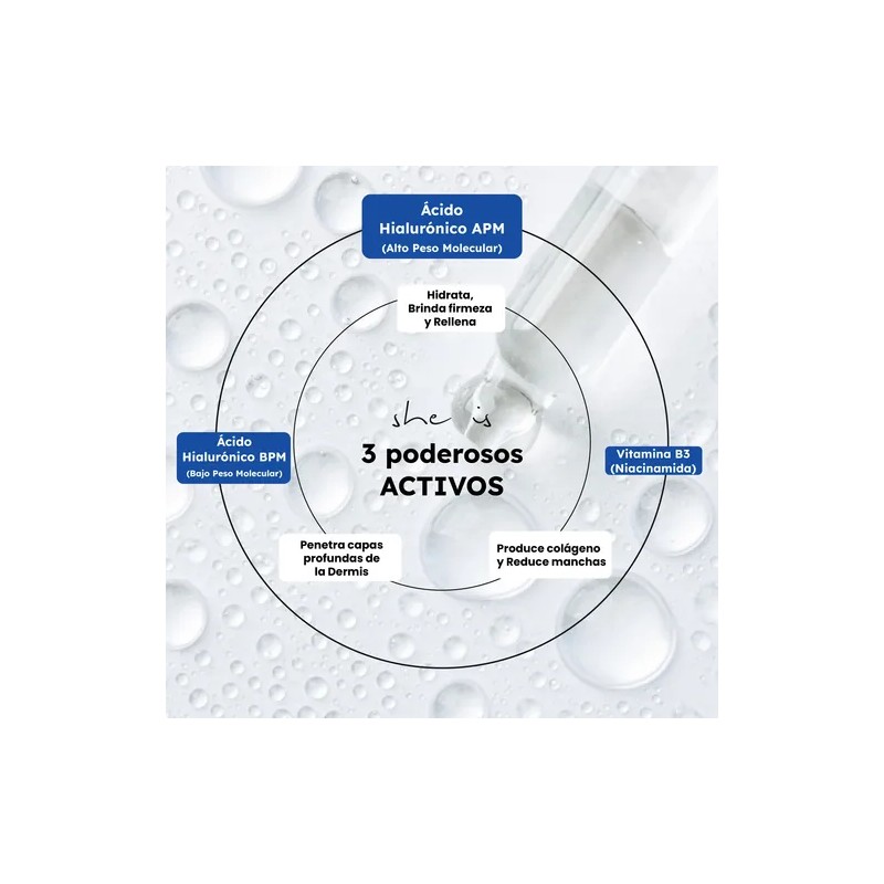 Set Facial Rejuvenecedor She Is Skincare (2 Piezas)