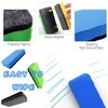 8pcs Thick Sticky Pad Dry Eraser, Whiteboard Eraser Blackboard Eraser,