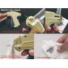 Exhivit Pistola Etiquetadora + 10000 Plastiflechas Blancas 2