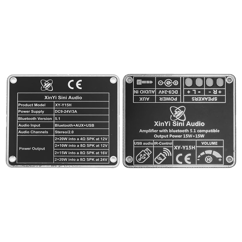 Alnicov HiFi Level 15W + 15W Stereo Bluetooth Digital Power