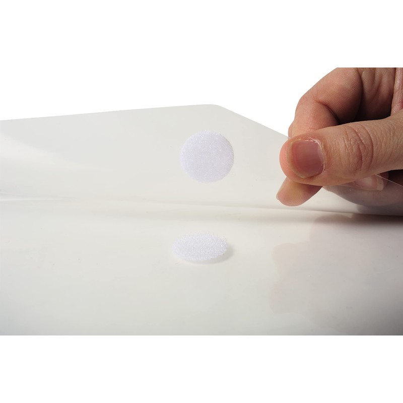 Exacompta 56421E Pack of 5 Plastic Envelopes DIN A5 for