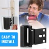 Steinwhale 2Pack Home Security Door Reinforcement Lock, Childproof Safety Door
