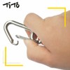 TiTo 1 Pcs Titanium Scuba Reef Hook, Scuba Diving Hook