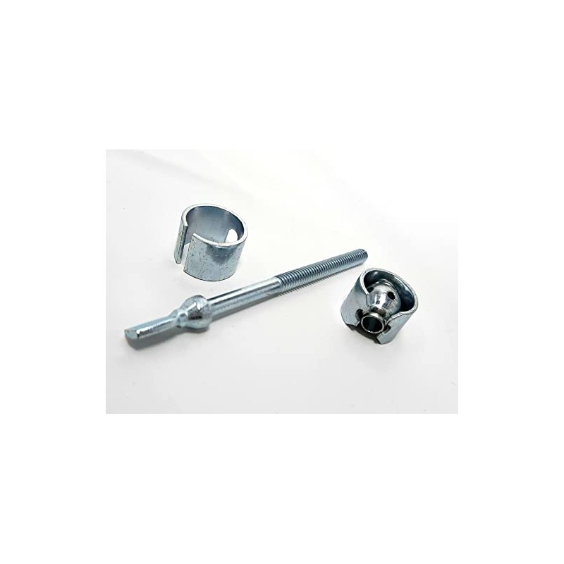 2 Pack 4 Inch Long Adjustable Countertop Tite-Joint Fasteners Steel