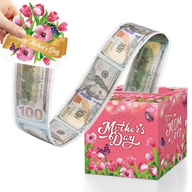 Caja de dinero para el día de la madre para regalo en efectivo, caja de regalo para la mejor mamá de todos los tiempos, divertida caja para el día de la madre, caja de regalo para dinero en efectivo