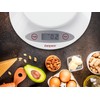BEPER BP.802 Digital Kitchen Scale, Removable Transparent Bowl, Solid and
