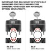 HITORHIKE Fishing Rod Holder Universal Fit Kit Allows for 360-degree