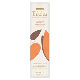 Triloka Original Incense, Ginger, 10 Sticks
