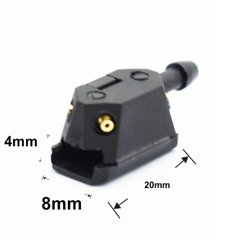 XUKEY Left Right Wiper Arm Nozzle Washer Jet Universal 4Way