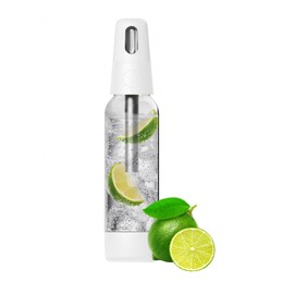 Portable Soda Siphon, 1L Travel Sparkling Water Maker Machine for Home & Outdoor, Carbonated Water Soda Streaming Machine, Soda Maker for Cocktails or Fizzy Drink, 8 gram CO2 Cartridges(Not Included)