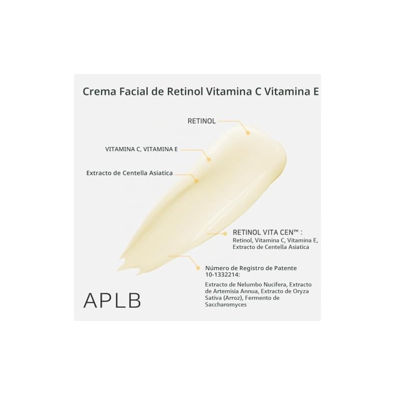APLB Retinol Vitamin C Vitamin E Facial Cream
