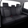 YIERTAI Rear Seat Covers Compatible with Toyota Tundra 2008-2020 2021