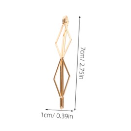 WOONEKY Hair Styling Accessories 16pcs Hairpins Set Bridal Hair Clip Wedding Hairpin Minimalist Pin