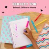 Yoobi 1 Inch Binder Set – 3-Ring Binders with 2