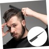 WOONEKY Slicking Back Hair Styling Comb Durable Bristle Brush for