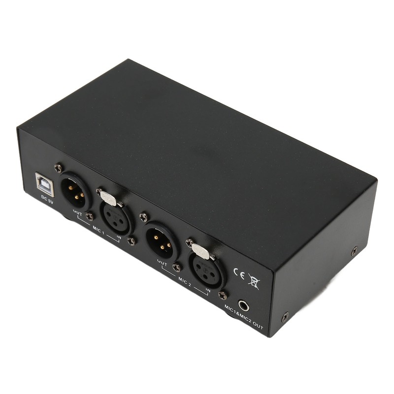 48 V Phantom Power Supply Professional Iron Shell Phantom Power