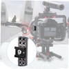 OSALADI 2pcs Cold Shoe Mount Adapter Quick Release Flash Bracket