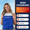 Gel Soft Flexible Ice Pack for Injuries Reusable - (Large: