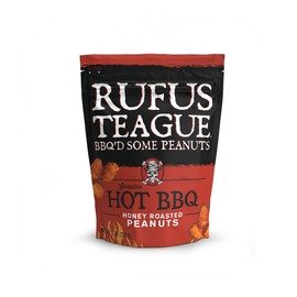 HOT BBQ PEANUTS - 9oz pouch: 3 Pack (9oz Pouches)