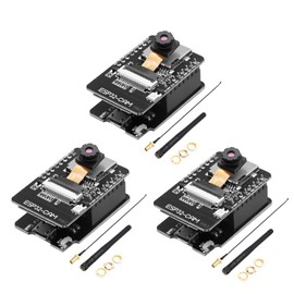 ESP32 CAM WiFi Bluetooth Module Binghe 3 Pcs ESP32-CAM Development Board with OV2640 Kamara Module + 2.4G External Antenna + ESP32-CAM-CM Programming Module with Mini USB Compatible with Arduino