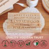 Australian Botanical Soap, Sandalwood with Cocoa Butter 6.6 oz (187