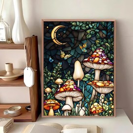 Mafenr Art Diamond Painting Adult Set, Naturse Diamond Painting Pictures, Mosaic Making for Gifts and Family Décor 30 x 40 cm