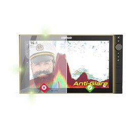 IPG Anti-Glare Made for Simrad NSS 4 16" Chartplotter Fishfinder Display Matte Finish Screen Protector Film, Perfect for Outdoor Use for NSS4-16