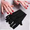OHPHCALL 2pairs Uv Protection Manicure Gloves for Women Nail Art