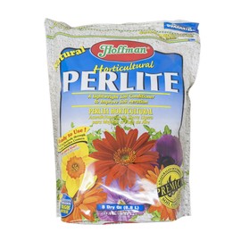 Hoffman Horticultural Perlite Lightweight Soil Conditioner to Improve Aeration, 8qt Bag