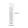 Plastic Test Tube 10ml Freezing Tube with Lid Vertical Screw