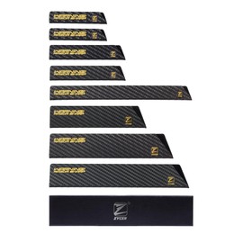 Zycer Universal Knife Blade Guards Set of 8, Abrasion Resistant Felt Lining Knife Covers, Food Safe and non-Toxic Knife Sheaths for Kitchen Knives Protection 2024 - Knives Not Included