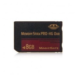 8GB Memory Stick Pro-HG Duo for Music/Phote/Video/Game Devices