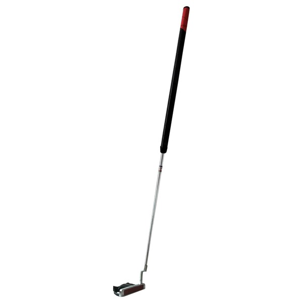 Precise SP-009 Stainless Belly Putter with Winn Grip and Bonus Headcover (Right Hand, 42 Inch),Black/Red